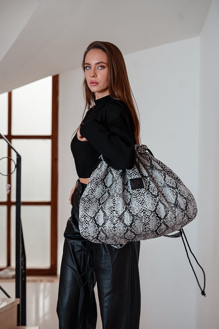Mommy Bag Snake Monochrom - KOKADI