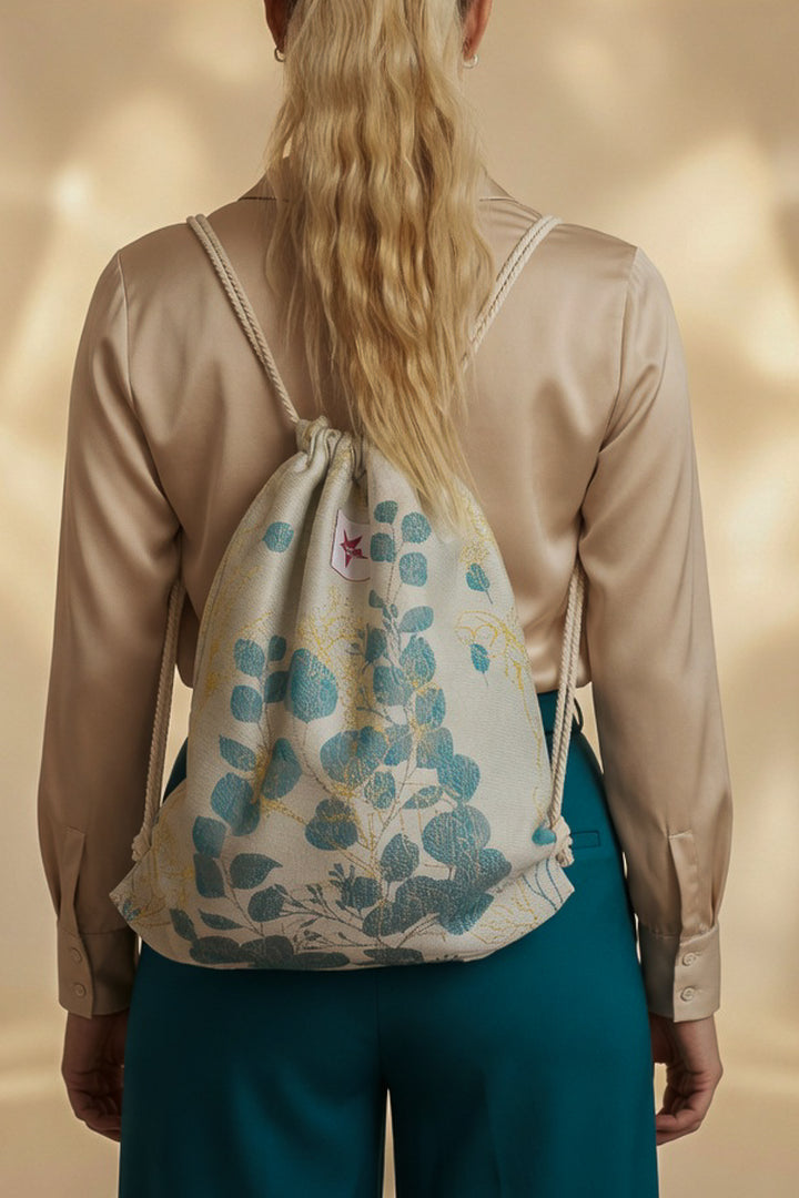 Hipstersbag gouden eucalyptus